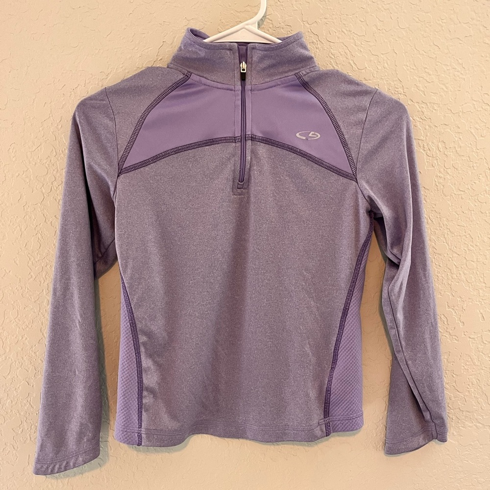 Purple kids champion sweater